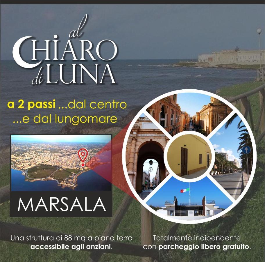 Al Chiaro Di Luna Marsala Buitenkant foto